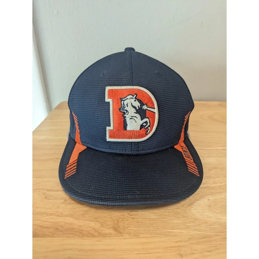 New Era Denver Broncos Throwback Patch 59FIFTY Fitted Hat 7 3/8